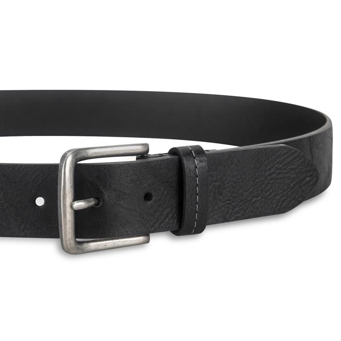 totes® Mens Jean Belt Black Extra Image 3